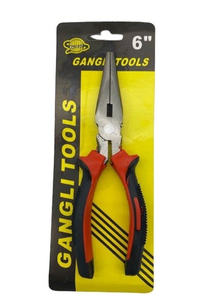 Плоскогубцы удлиненные/длинногубцы/Ganli Tools/красные — фото 2