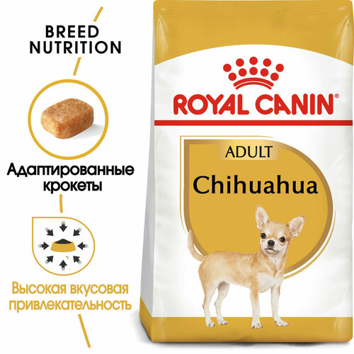 ROYAL CANIN CHIHUAHUA ADULT для взрослых собак чихуахуа (1,5 + 1,5 кг)