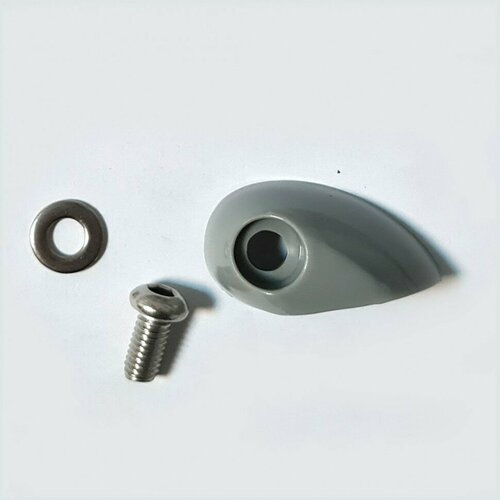 фото Фиксатор замка рамы серый с винтом и 4 шайбы для dove uno dahon