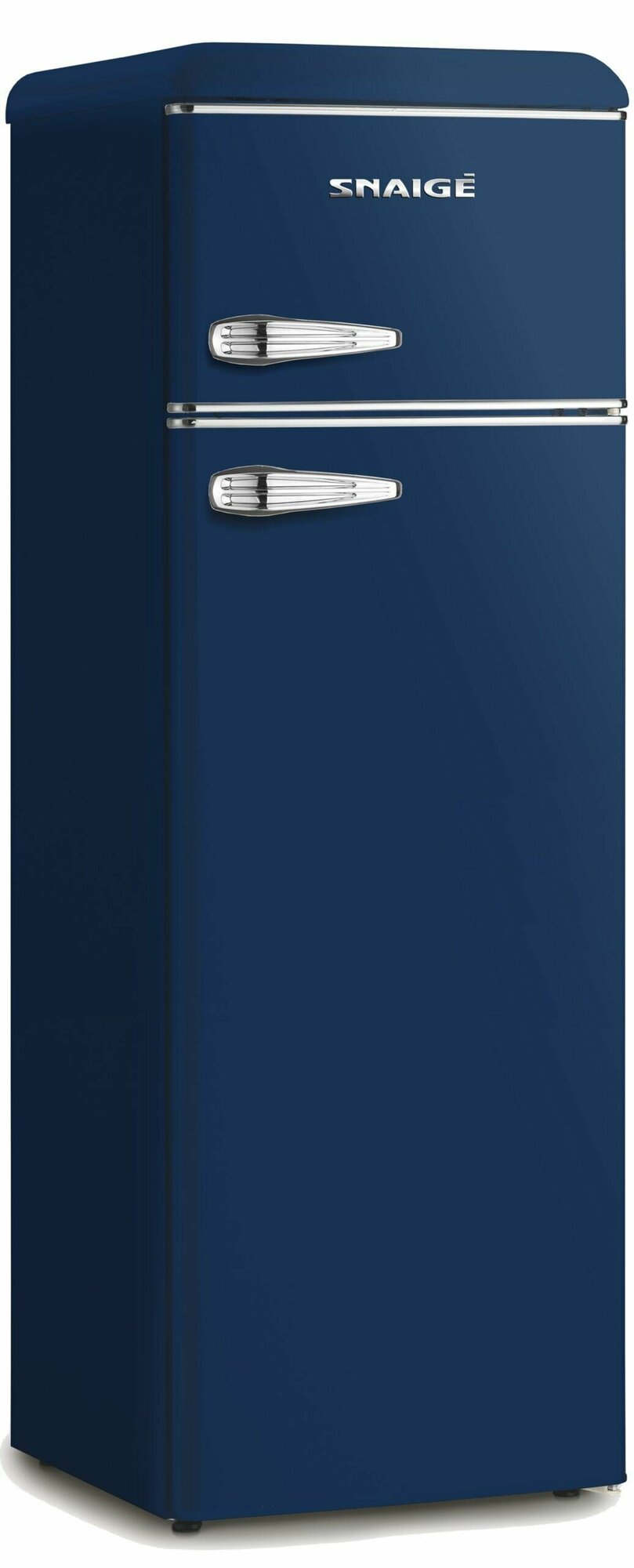 Холодильник Snaige FR26SM-PRDI0E3 Ретро двухкамерный синий - фотография № 1