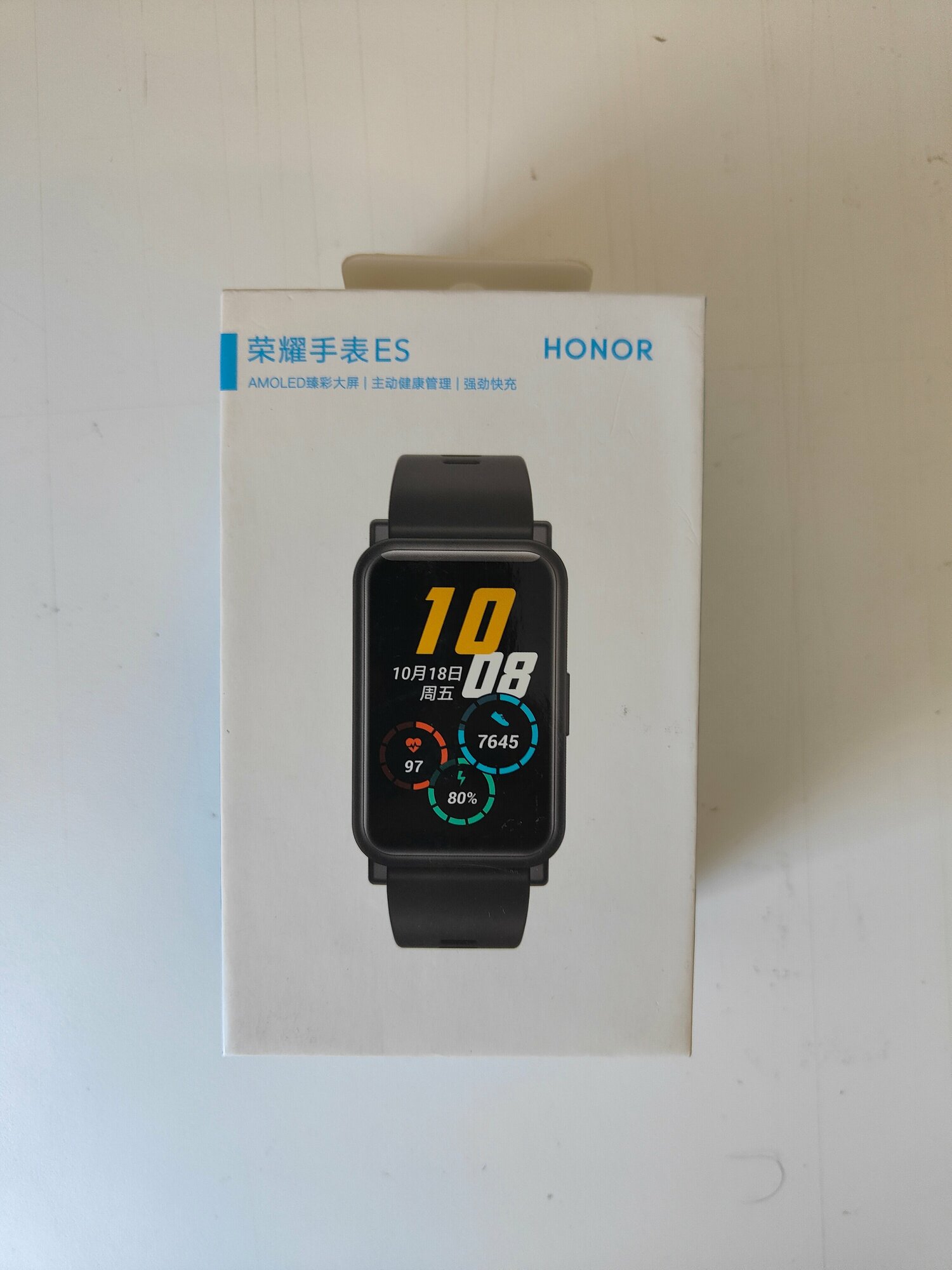 Умные часы HONOR Watch ES, HES-B09/HES-B39 Wi-Fi, черный метеорит