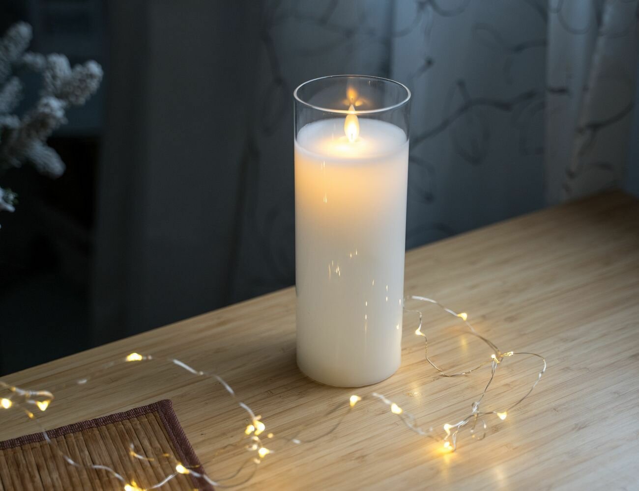 Светодиодная свеча LED Elementary Candle 7 - 1 шт 12,5 см стекло светлое - фотография № 11
