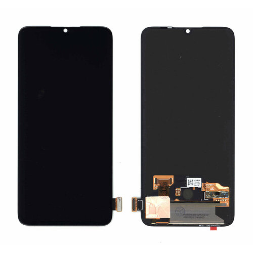 Модуль (матрица + тачскрин) для Xiaomi Mi A3 Lite / Mi 9 Lite / CC9 черный retro flip case for xiaomi mi 9t note 10 pro cc9 pro cc9e cc9 a3 a3 lite mi 9 lite case denim fabirc stand wallet back cover