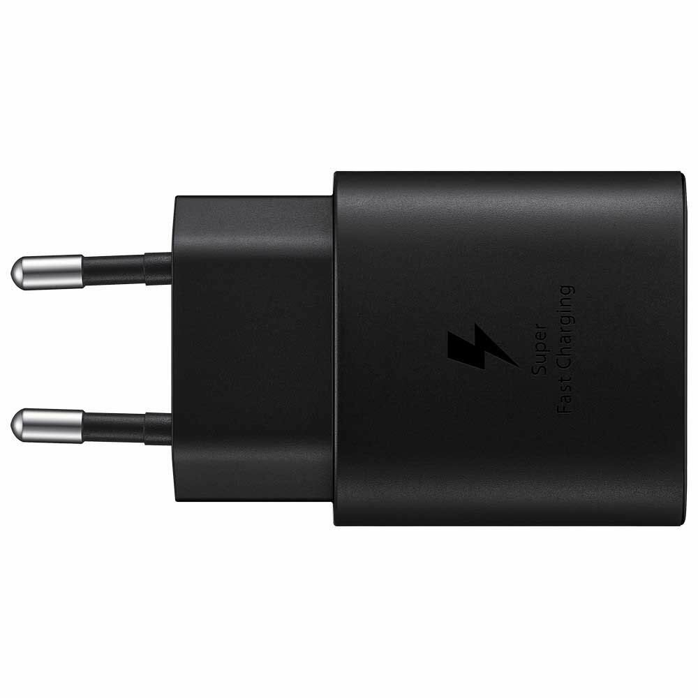 Блок питания для Samsung Galaxy S23 Plus + Ultra SM-S911B SM-S916B 25W черный fast charger (зарядное устройство) выход USB-C