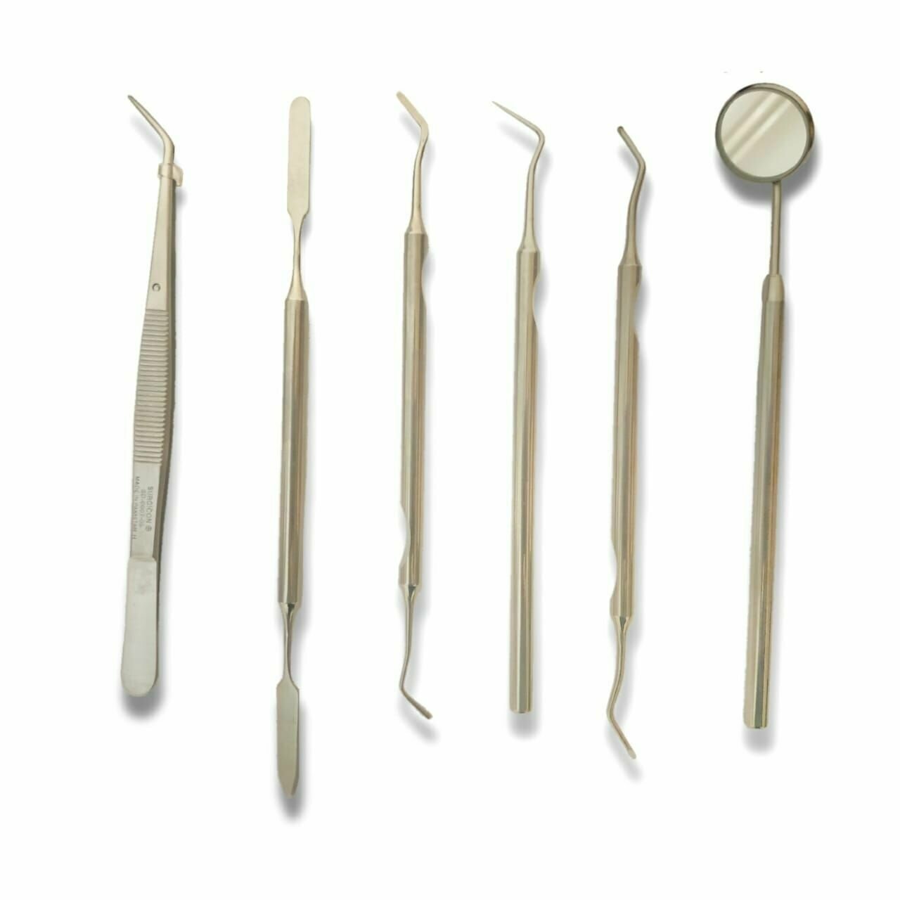 NeoHealth Набор инструментов (6 предметов) Для проведения различных лечебных манипуляций , а также для первичной санации полости рта .