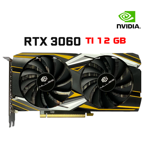 Видеокарта MLLSE GeForce RTX 3060 12 ГБ GDDR6, 192Bit, 8pin