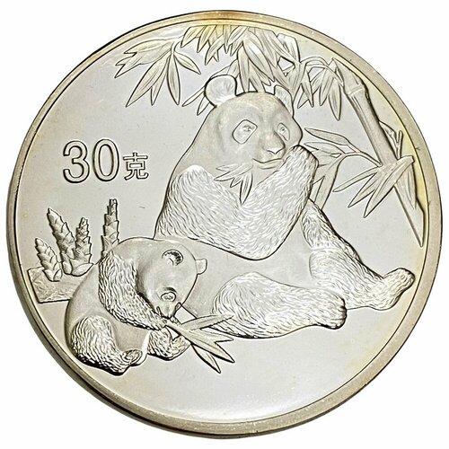 Китай монетовидный жетон с пандой 2007 г.