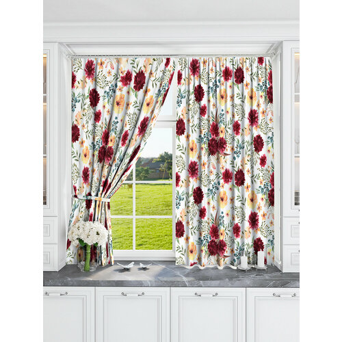 Шторы для кухни LeJoy Home из габардина 