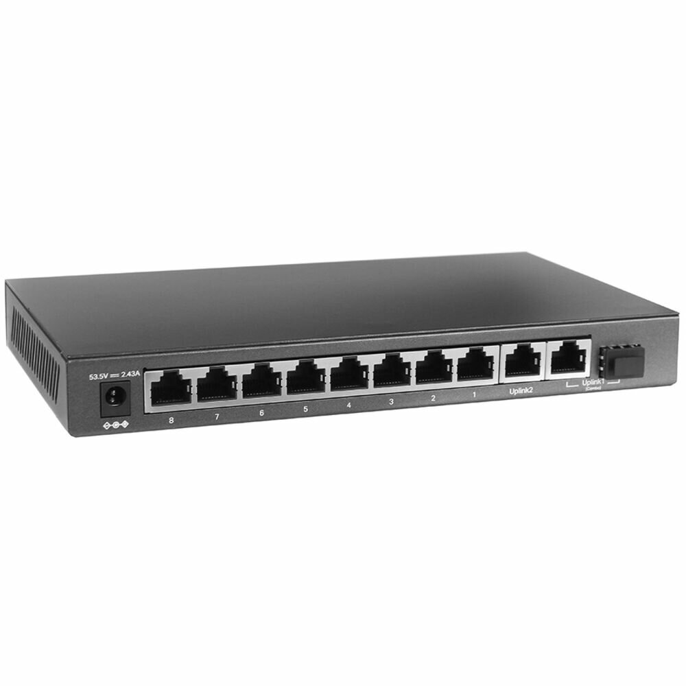 Коммутатор TP-LINK TL-SG1210MPE Easy Smart 9xGbLAN 1xSFP/GbLAN 8xPoE+