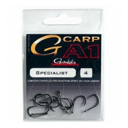 фото Крючки gamakatsu a1 g-carp specialist size 4