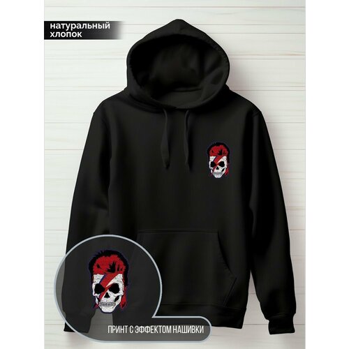 фото Худи hypnotica, размер m, черный