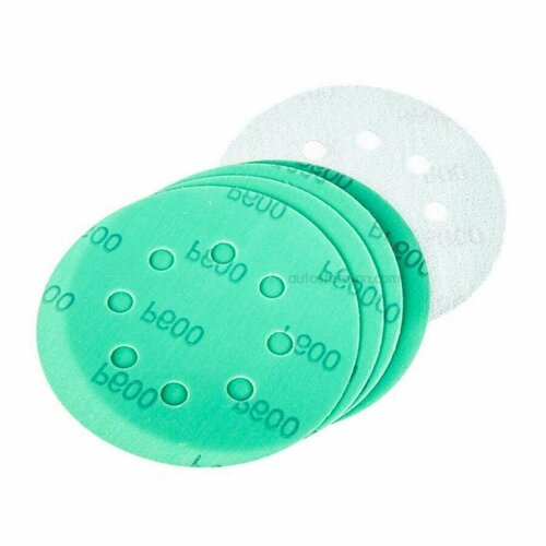ARNEZI R8010058 Круг абразивный (шлифовальный) d=125 мм P600 с 8 отверстиями под липучку (5шт) ARNEZI R8010058