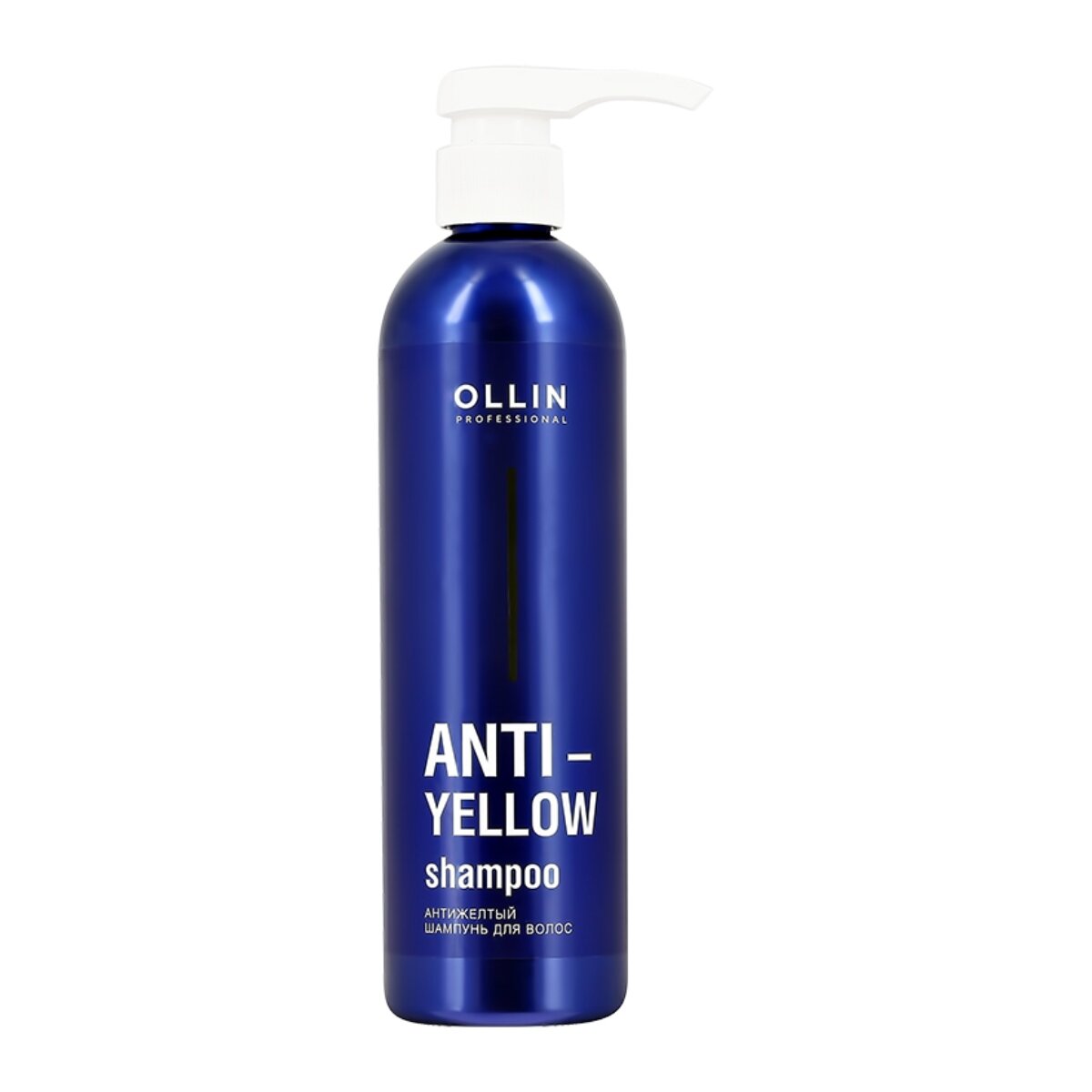 OLLIN PROFESSIONAL Аnti-yellow Антижелтый шампунь для волос, 500мл