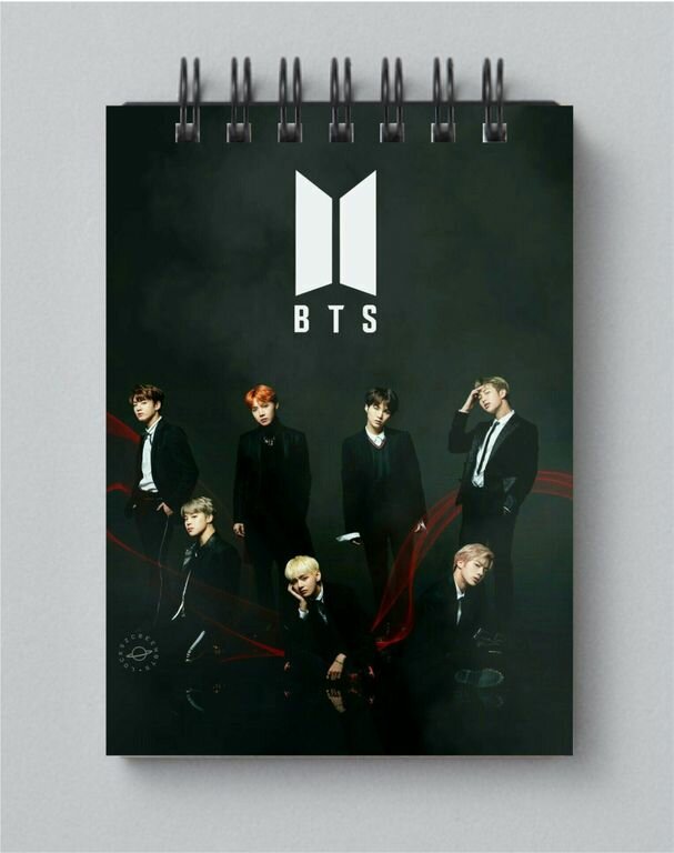 Блокнот BTS, БТС №32, А4