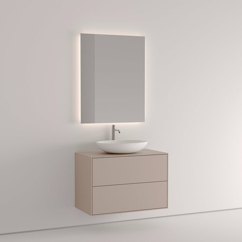 Подвесная тумба под раковину 110 см. Vivomobili BEIGE ARIZONA