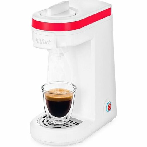 Кофемашина Kitfort КТ-7122-1 кофе в капсулах single cup americano