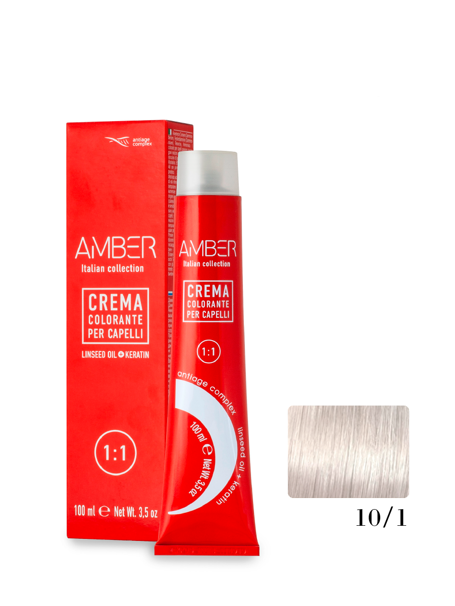 Крем-краска AMBER 10/1, 100 мл