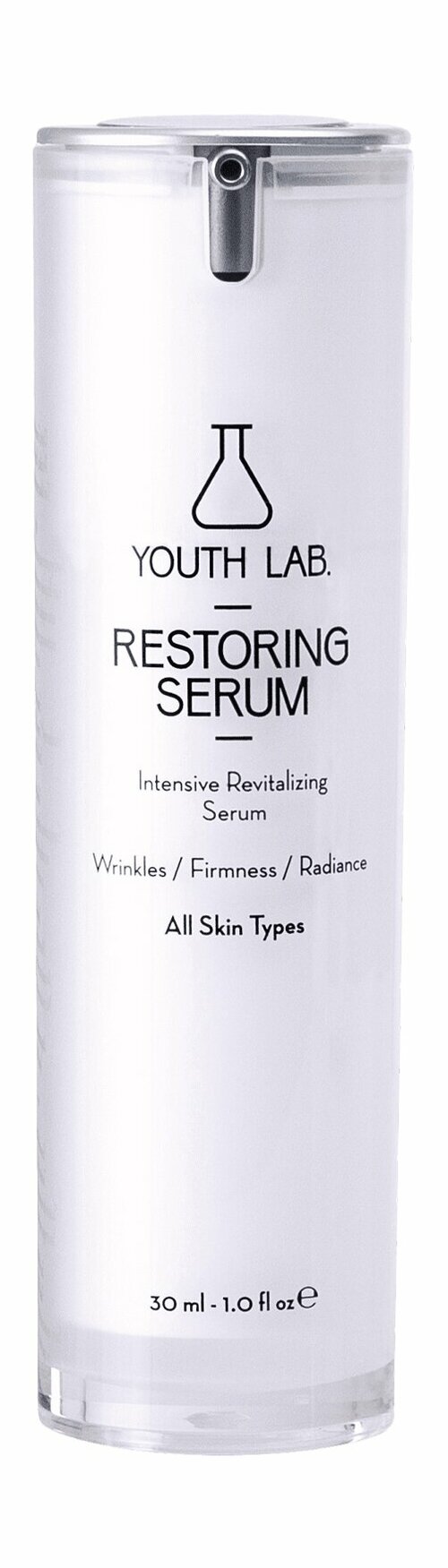 YOUTH LAB Restoring Serum Сыворотка для всех типов кожи лица восстанавливающая, 30 мл