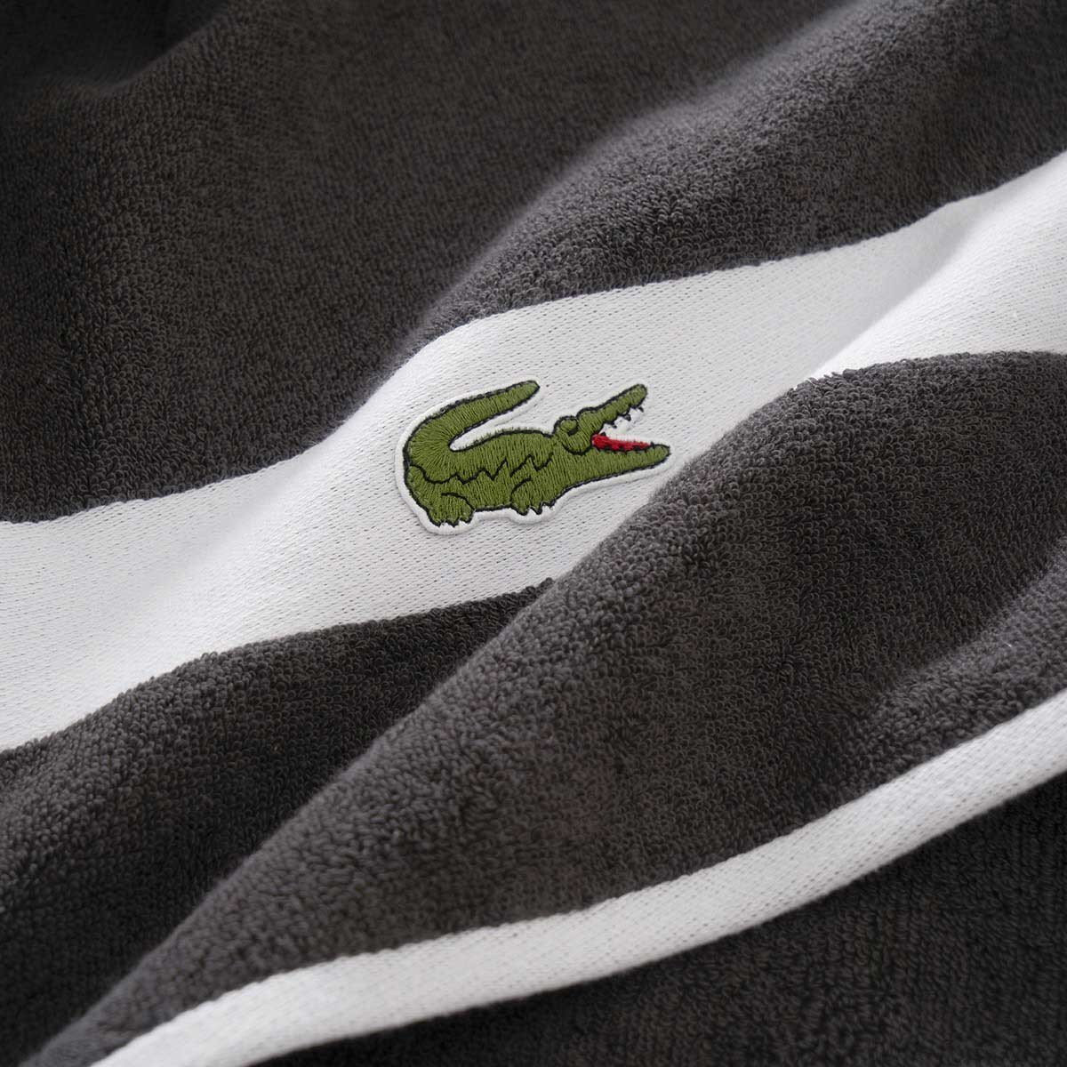 Полотенце Lacoste Casual Bitume 90x150 см - фотография № 10