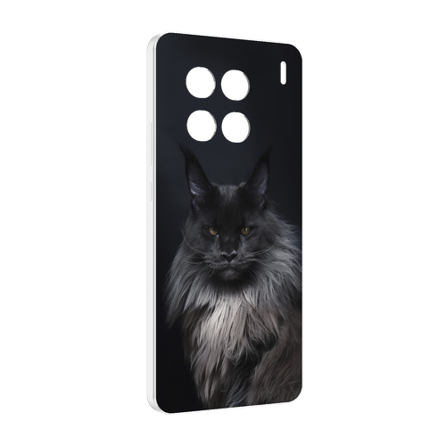 чехол mypads кошка мейн кун 2 для vivo y76 5g задняя панель накладка бампер Чехол MyPads кошка мейн кун 2 для Vivo X90 Pro задняя-панель-накладка-бампер