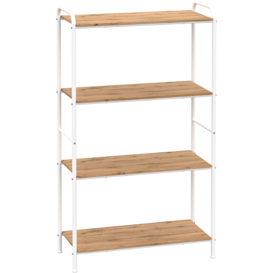 фото Стеллаж ЗМИ "Валенсия 24 W" белый СТВ24Д Б