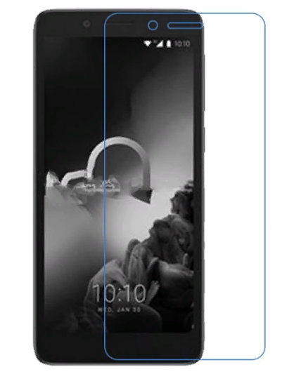 Защитная пленка MyPads (только на плоскую поверхность экрана, не закругленная) для телефона Sony Xperia XZ1 глянцевая