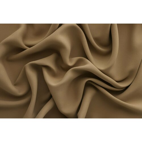 Ткань кади цвета кэмел ткань кади шоколадного цвета