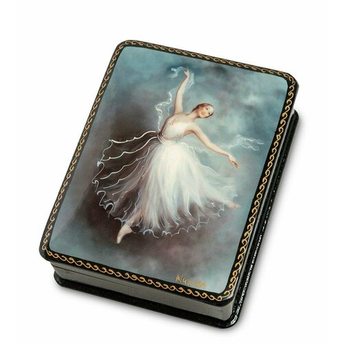 Шкатулка Великая балерина (ручная работа) разноцветный