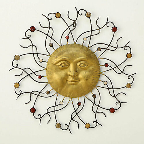Boltze Декоративное панно на стену Солнце Уссури 74 см 5654600