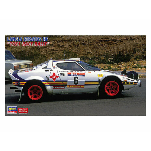 20561 Hasegawa Автомобиль Lancia Sratos HF 1981 (1:24) 3641 italeri автомобиль lancia lc2 1 24