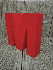Объемная Светодиодная Буква для Рекламы М h.30 см от алфаmix