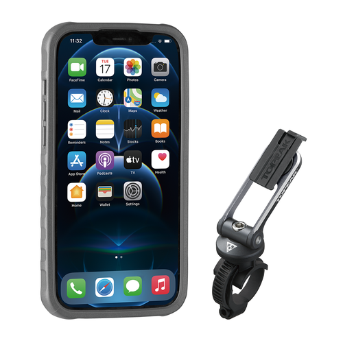 Бокс с креплением Topeak RideCase iPhone 12 Pro Max (TT9869BG), цвет Серый