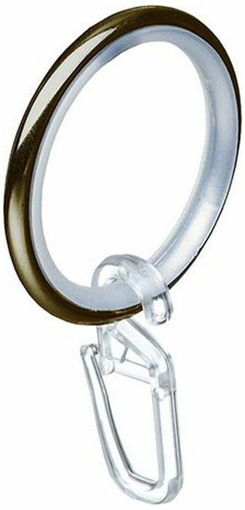 фото Кольцо для карниза ORBIS d28 мм стальной сплав золото антик 10 шт