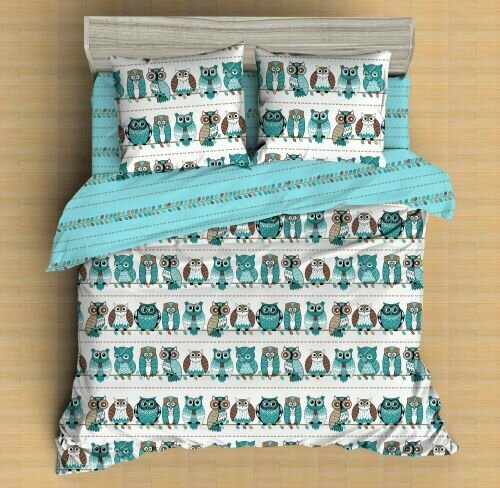 фото Полутораспальный комплект постельного белья AMORE MIO Garland (31462)