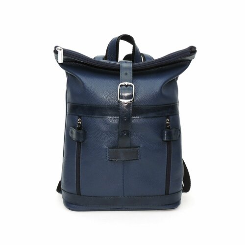 фото Рюкзак kalinovskaya, фактура зернистая, синий