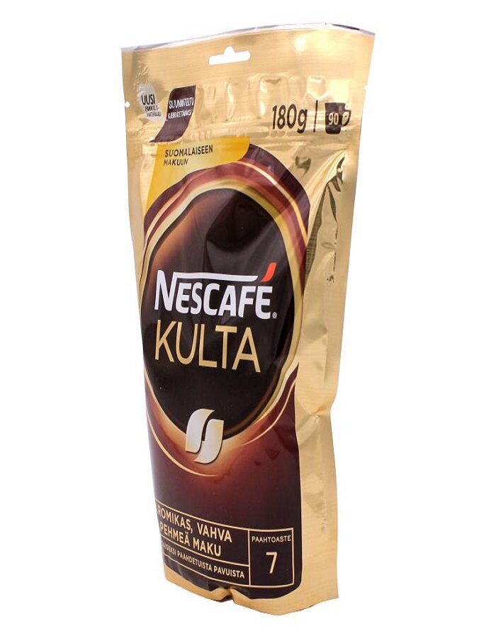 Кофе растворимый Nescafe Kulta, 180 гр. (пакет).