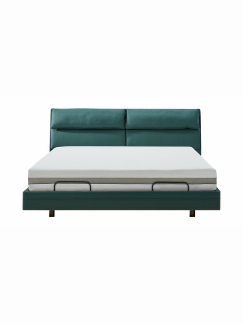 Умная двуспальная кровать Xiaomi 8H Feel Intelligent Leather Suspended Electric Bed X+ 1.5m Green DT7 (без матраса)