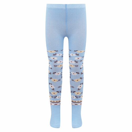 Колготки Fun time, размер 62, белый, голубой