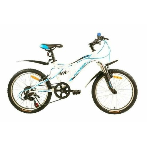 фото Велосипед pioneer champion 20/13 white/black/blue