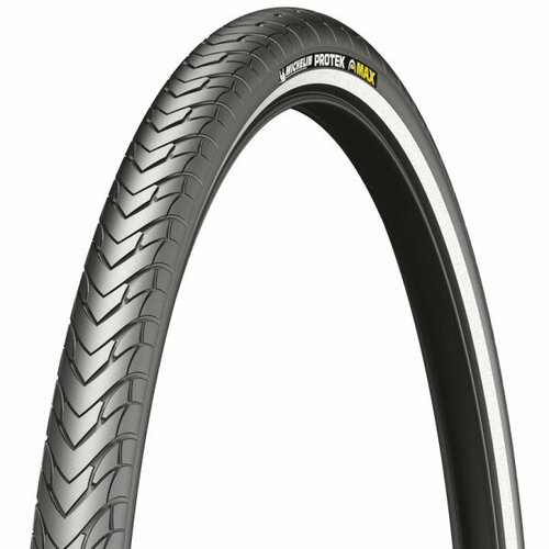 фото Покрышка michelin protek max 47-622 (700x47c) protek max br,30tpi, светоотр. полоса, чёрный 406527