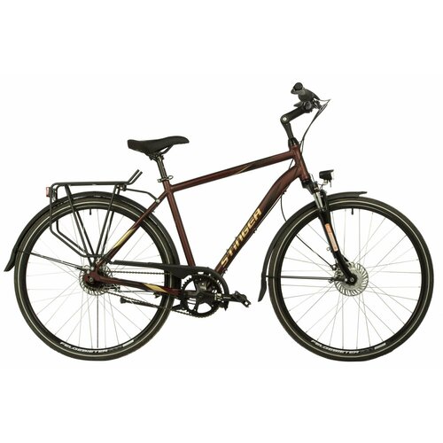 28 STINGER Vancouver Evo 2021 рама 60см коричневый 6910000₽