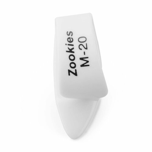 Медиатор-коготь Dunlop Zookies M20 Z9002M20, белый, средний, 1 шт.