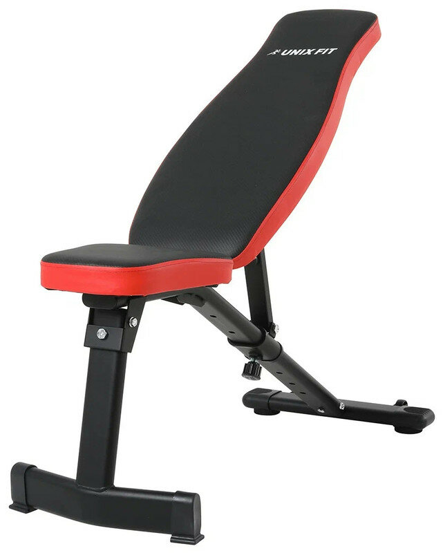 Скамья силовая универсальная UNIX Fit BENCH 130P трансформер, складная, нагрузка на скамью до 250 кг, 139х34х129 см. UNIXFIT