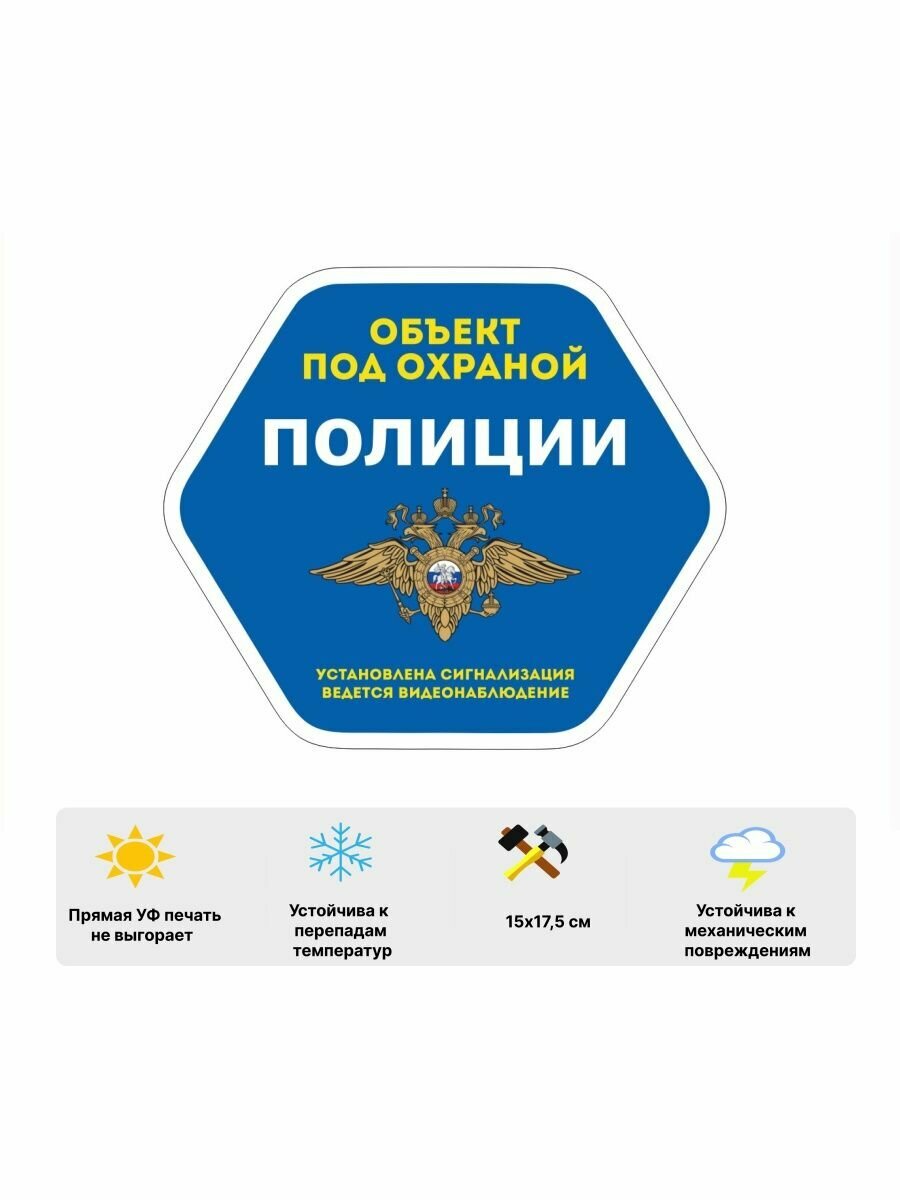 Наклейки видеонаблюдение