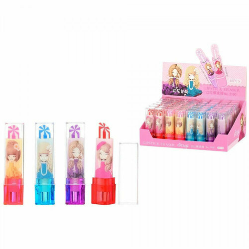 Ластик MC Basir Помада фигурный арт2100 Количество в наборе 10 шт 477₽