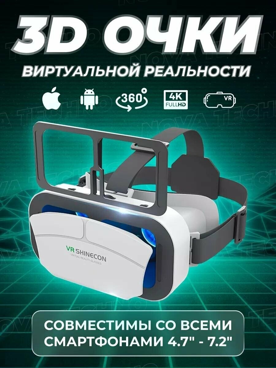 Shinecon Очки виртуальной реальности VR Shinecon 9.0 (VR очки)