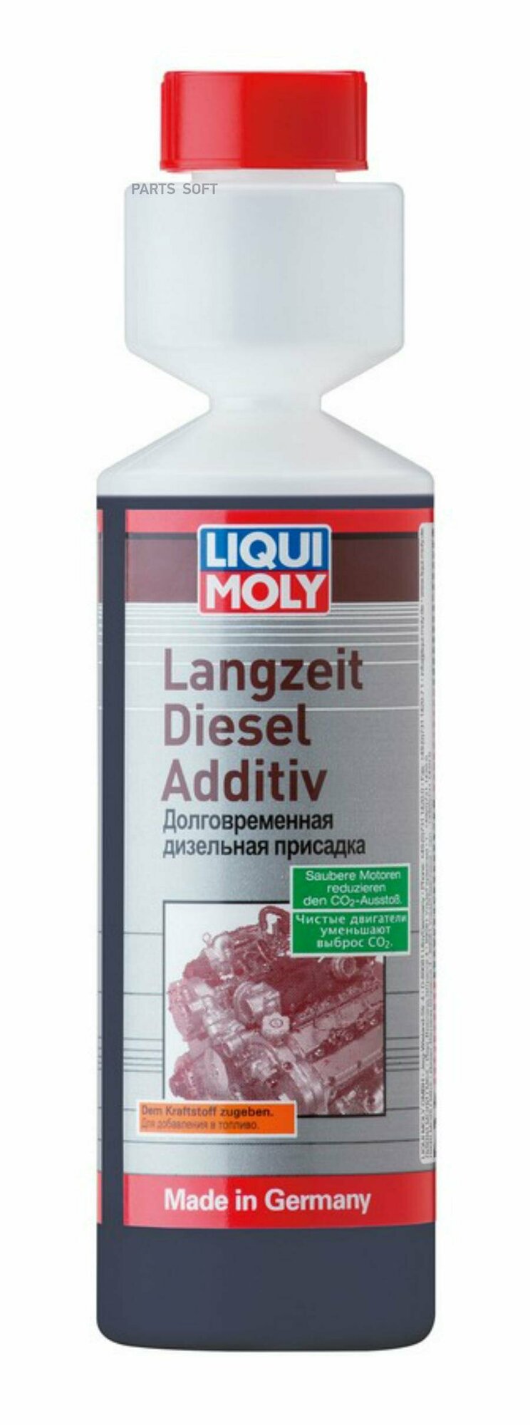 Присадка долговременная дизельная Langzeit Diesel Additiv 0,25L LIQUI MOLY / арт. 2355 - (1 шт)