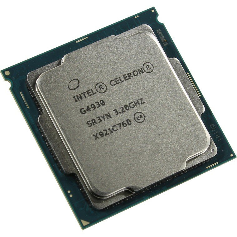 Процессор Intel Celeron G4930 LGA1151 v2 2 x 3200 МГц