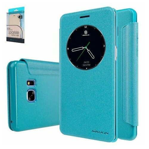 Чехол-книжка Nillkin Sparkle ser. для SAMS. Note 7 голубой