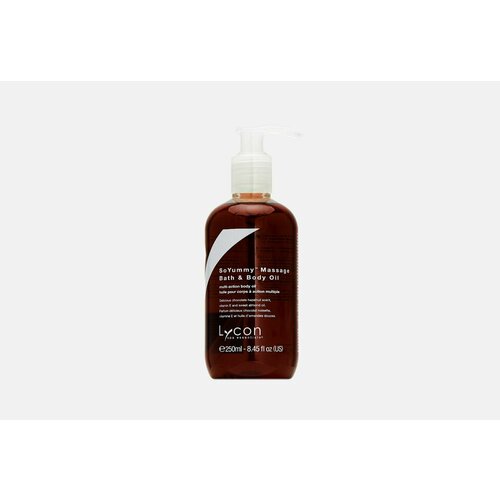 Масло косметическое для ванны и массажа с клубникой и миндалем so yummy massage bath oil 6175₽